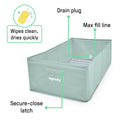 Ingenuity Tuckaway Toddler Tub, Converts Shower to Tub, Folds to Store, Easy to Clean, No Assembly Required, 12M-5Y 🍁 All In One Marketplace Canada