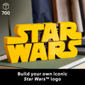 LEGO Star Wars Brick-Built Star Wars Logo - Building Blocks for Adults 18+ - Star Wars Gift Idea for Birthdays - Collectible DIY Model Kit - Home Decor Idea for Fans of The Movie Series - 75407 🍁 All In One Marketplace Canada