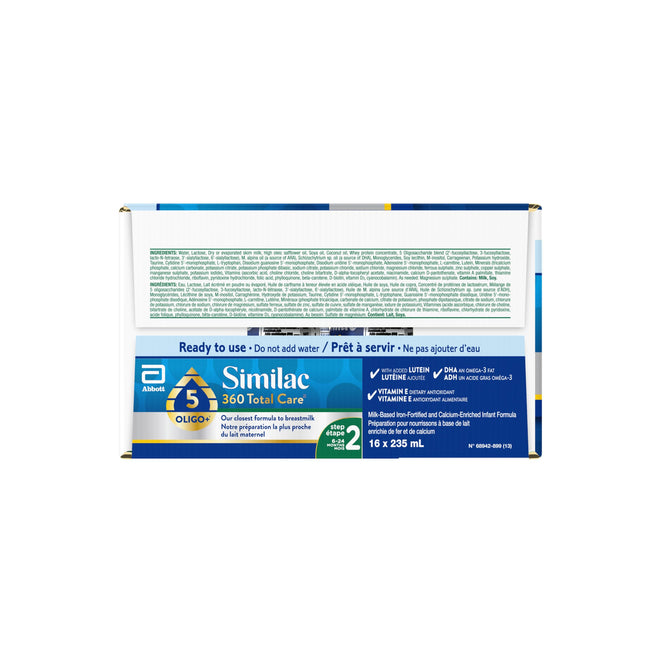 Similac 360 Total Care Step 2 Ready-To-Feed 16x235mL Bottles 🍁 All In One Marketplace Canada