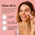 grace & stella Eye Serum Roller with Rose Quartz Rollerball - Hyaluronic Acid & Caffeine Under Eye Cream for Dark Circles & Puffiness - Airplane Travel Essentials - Vegan Skincare (15ml / 0.51floz) 🍁 All In One Marketplace Canada