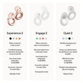 Loop Experience 2 Ear Plugs – Stylish Certified Hearing Protection for Concerts & Festivals, Live Events, Musicians, Sports, DJs and Nightlife – 17dB Noise Reduction Earplugs (High-Fidelity) 🍁 All In One Marketplace Canada