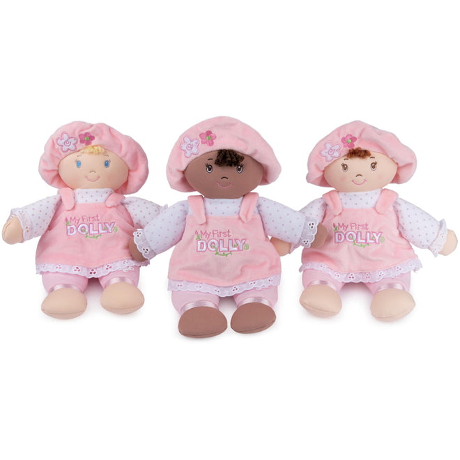 GUND Baby My First Dolly, Plush Doll for Babies and Toddlers, Pink/White, 13” 🍁 All In One Marketplace Canada