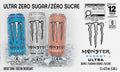Monster Energy, Ultra Variety Pack (Zero Ultra, Ultra Blue Hawaiian, Ultra Peachy Keen), 473mL (12 Pack) - Zero Sugar Energy Drink 🍁 All In One Marketplace Canada