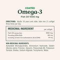 NATURE'S BOUNTY Omega-3 Fish Oil, 1000 mg, Softgels, 262.1 g 🍁 All In One Marketplace Canada