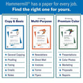 Hammermill Printer Paper, Laser Print Copy Paper, 32lb, 8.5 x 11, Letter, 98 Bright - 1 Pack / 500 Sheets (104646R) 🍁 All In One Marketplace Canada