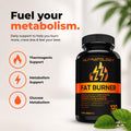 Nutratology® Thermogenic Fat Burner | Canadian-Made | Metabolizes Carbohydrates & Fats - Appetite Suppressant That Helps Satiety - Weight Loss Pills for Women & Men - Keto-Friendly - 120 Capsules 🍁 All In One Marketplace Canada