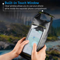 Pelican Marine IP68 Waterproof Dry Bag 2L w/Phone Pouch/Case - Black/Yellow 🍁 All In One Marketplace Canada