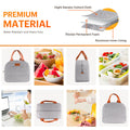 Lunch Bag for Women & Men Adult Insulated Lunch Box, Small Leakproof Cooler Food Lunch Containers Reusable High Capacity Lunch Tote Bags for Work, Travel, Outdoor 🍁 All In One Marketplace Canada