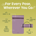 Retrospec Solana Yoga Mat 1" And 1/2" Thick With Nylon Strap for Men And Women - Non Slip Exercise Mat For Home Yoga, Pilates, Stretching, Floor And Fitness Workouts 🍁 All In One Marketplace Canada