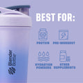 BlenderBottle Strada Sleek Insulated Stainless Steel Water Bottle with Wire Whisk, 25-Ounce, Lavender Ombre 🍁 All In One Marketplace Canada