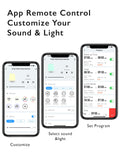 Baby Sound Machine, Momcozy White Noise Machine for Baby Sleeping with Night Light, Toddler Sleep Trainer 34 Soothing Sleep Sounds, Timer, App Remote Control, Personal Sleep Routine Alarm Clock(Blue) 🍁 All In One Marketplace Canada