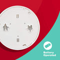 First Alert 10 Year Battery Smoke and Carbon Monoxide Alarm with Voice Alert, White, PRC710VA-6 🍁 All In One Marketplace Canada