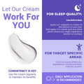 Magnesium Cream for Sleep & Muscle Relief: Topical Night Calming & Deep Relaxation - Restless Cramps Leg & Joint Care Lotion - Lavender 3.38 Fl. Oz. 🍁 All In One Marketplace Canada