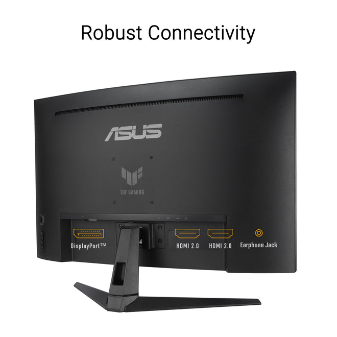 ASUS TUF Gaming 31.5” 1440P Curved HDR Gaming Monitor (VG32WQ3B) – QHD (2560 x 1440), 180Hz, 0.5ms, 1500R, Extreme Low Motion Blur, FreeSync, 90% DCI-P3, Shadow Boost, DisplayWidget, 3 yr Warranty 🍁 All In One Marketplace Canada