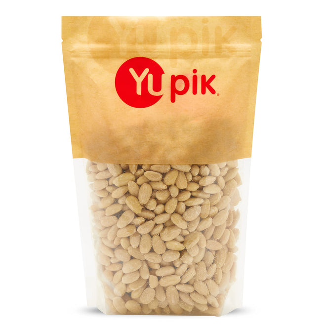 Yupik Whole Blanched Almonds, 1Kg, Skinless, Unsalted, Gluten-Free, Kosher, Raw, Good Source Of Protein, Fiber, Iron & Calcium, Low In Carb 🍁 All In One Marketplace Canada