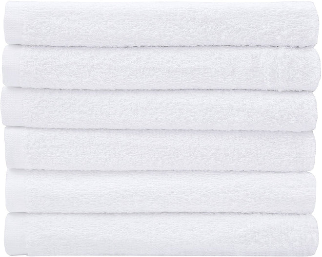 Utopia Towels - Cotton Washcloths Set - 100% Ring Spun Cotton, Premium Quality Flannel Face Cloths, Highly Absorbent and Soft Feel Fingertip Towels (24 Pack, White) 🍁 All In One Marketplace Canada