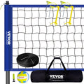 VEVOR Outdoor Portable Volleyball Net System, Adjustable Height Steel Poles, Professional Volleyball Set with PVC Volleyball, Pump, Carrying Bag, Heavy Duty Volleyball Net for Backyard, Beach, Lawn 🍁 All In One Marketplace Canada