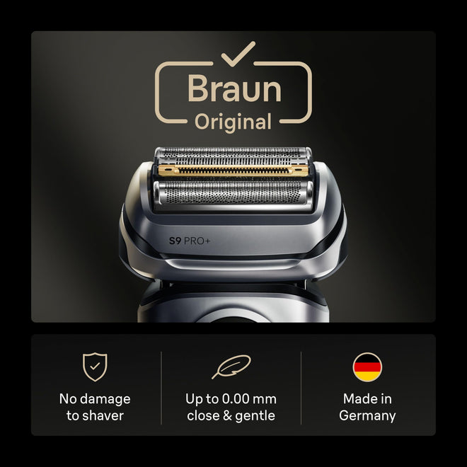 Braun Series 9 Replacement Head, Electric Razor Men, Original Replacement Head Series 9 96M, Silver 🍁 All In One Marketplace Canada