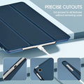 ProCase for iPad 10.2 Case iPad 9th Generation 2021/ iPad 8th Generation 2020/ iPad 7th Generation 2019 Case, iPad Cover 9th Generation Slim Hard Back Smart Cover for 10.2 iPad Case -Navy 🍁 All In One Marketplace Canada