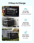 EUHOMY 12 Volt Refrigerator, 80QT(75L) 12V Fridge, Electric Cooler APP Control, Car Fridge 12/24V DC 110-240V AC, Car Refrigerator 0℉~68℉, 12 Volt Cooler for Camping, Trip, Truck, Boating, Outdoor 🍁 All In One Marketplace Canada