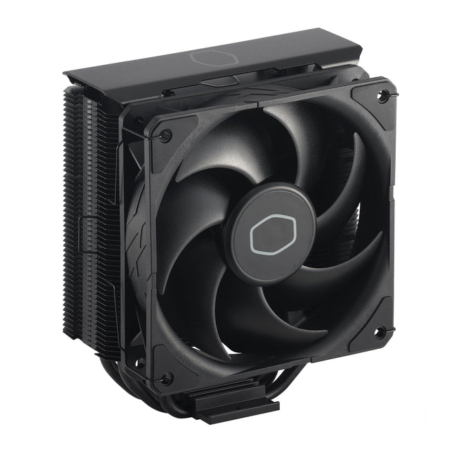Cooler Master Hyper 212 Black Edition CPU Air Coolor, Silencio FP120 Fan, 4 CDC 2.0 Heatpipes, Anodized Gun-Metal Black, Brushed Nickel Fins for AMD Ryzen/Intel LGA1200/1151 🍁 All In One Marketplace Canada