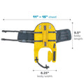 Outward Hound Granby Splash Dog Life Jacket with Handle, Reflective Floating Vest for Swimming & Boating, Maximum Buoyancy, All Skill Levels, Extra-Small Dogs & Puppies (11–15" Girth), Yellow, X-Small 🍁 All In One Marketplace Canada