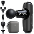 BOB AND BRAD Q2 Mini Massage Gun, Powerful Pocket-Sized Massager, Portable Muscle Massage Gun, Ultra Small & Quiet Massager with Carry Case for On The Go Usage, Gifts for Women Men Athletes (Black) 🍁 All In One Marketplace Canada