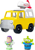 Fisher-Price Little People Toddler Toy Disney & Pixar Toy Story Pizza Planet Truck with Buzz Lightyear & Alien Figures for Kids Ages 18+ Months 🍁 All In One Marketplace Canada