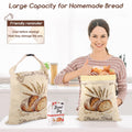 Beeswax Bread Bags for Sourdough, 2 Pack Reusable Bread Bag for Storage XL 17x13 Inch, Large Linen Bags for Homemade Sourdough - Keep Fresh, Freezer Safe 🍁 All In One Marketplace Canada