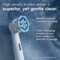 Oral-B iO Genuine Replacement Brush Heads, White, 4ct Ultimate Clean + 1ct Gentle Care, 15 Month Supply, Compatible Exclusively with Oral-B iO Electric Toothbrushes, Not Compatible with any Other Series Including: Pro, Vitality, Smart, or Genius