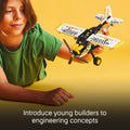 LEGO Technic Bush Plane Toy - Buildable Airplane Toy for Kids, Boys and Girls, Ages 8+ - Model Airplane Gift with Spinning Propeller, 4-Cylinder Piston Engine, and More - 42198 🍁 All In One Marketplace Canada