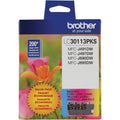 Brother Genuine LC30113PKS Standard Yield Colour Ink Cartridge Value Pack (3), original ink replacement cartridges, cyan/magenta/yellow, ink for Brother inkjet printers MFCJ491DW, MFCJ497DW, MFCJ690DW 🍁 All In One Marketplace Canada