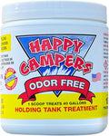 Happy Campers RV Toilet Treatment - Powerful Odor Control, Long-Lasting RV Tank Treatment - Prevents Clogs, Buildup, Sensor Failure - Keeps Holding Tank Clean & Healthy, Odor Free (18 Treatments) 🍁 All In One Marketplace Canada