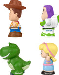 Fisher-Price Little People Toddler Toys Disney Pixar Toy Story Figure Pack with 4 Characters for Pretend Play Kids Ages 18+ Months 🍁 All In One Marketplace Canada