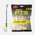 Pride Professional Tee System PT2417575 175 Count, Yellow on White, ProLength Plus Tee (3-1/4") 🍁 All In One Marketplace Canada