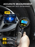 AZUNO Digital Tire Inflator with Pressure Gauge, 200 PSI, Heavy Duty Air Compressor Accessories, w/Rubber Hose Lock on Air Chuck and Quick Connect Coupler (Standard) 🍁 All In One Marketplace Canada