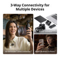 DJI Mic 3 (2 TX + 1 RX + Charging Case), Wireless Microphone for iPhone/Camera/Android, Ultralight, Adaptive Gain Control for Balanced Volume, Dual Band Anti-Interference, 28hrs Use, Vlog 🍁 All In One Marketplace Canada