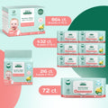 Aleva Naturals Hypoallergenic Bamboo Baby Wipes for babies with Sensitive Skin, Super Soft, Biodegradable, Extra Strong, Natural and Organic Formula, Vegan - New Eco-Friendly, Sustainable Packaging- Mega Pack- 72 Count X 12 = 864 Wipes Total