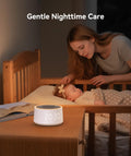 Dreamegg D1 Nova Sound Machine - White Noise Machine Alarm Clock with 25 Soothing Sounds, 10 Night Lights for Baby Adult, Dimmable, 7 Alarm Sounds, Timer, Noise Machine for Sleeping, Bedroom, Travel 🍁 All In One Marketplace Canada