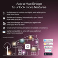 Philips Hue Smart LED A19 Bulb, White and Color Ambiance, E26 Base, 9.5W, Full Spectrum Light 1000K-20000K, 1100 Lumens, Dimmable, Works with Alexa, Google Assistant, and Apple Home, 1 Pack 🍁 All In One Marketplace Canada