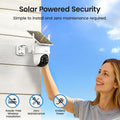 AOSU Security Cameras Outdoor Wireless, 2 Cam-Kit, No Subscription Required, Solar-Powered, Home Security Cameras System with 360° Pan & Tilt, Auto Tracking, 2K Color Night Vision, Easy Setup 🍁 All In One Marketplace Canada
