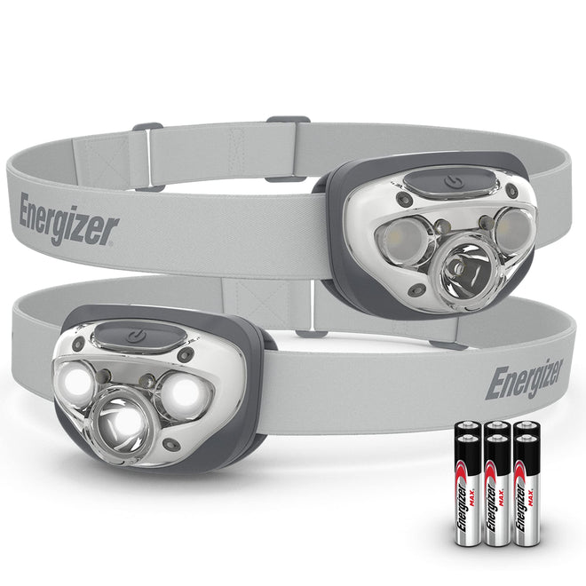 Energizer LED Headlamp PRO (2-Pack), IPX4 Water Resistant Headlamps, High-Performance Head Light for Outdoors, Camping, Running, Storm, Survival LED Light for Emergencies (Batteries Included) 🍁 All In One Marketplace Canada