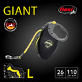 FLEXI® Giant Tape Retractable Dog Leash, Large, 26 ft - Black 🍁 All In One Marketplace Canada