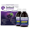 Sambucol Black Elderberry Anti-Viral Flu Care | Quickly Relieves Cold & Flu Symptoms | Immune Support & Antioxidant | Ideal for Families | Syrup, 230 mL | Pack of 2 🍁 All In One Marketplace Canada