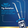 Waterpik Cordless Advanced 2.0 Water Flosser for Teeth, Gums, Braces, Dental Care with Travel Bag & 4 Tips, CDA Validated, Waterproof Rechargeable Handheld, Blue (1 Count) Packaging May Vary 🍁 All In One Marketplace Canada