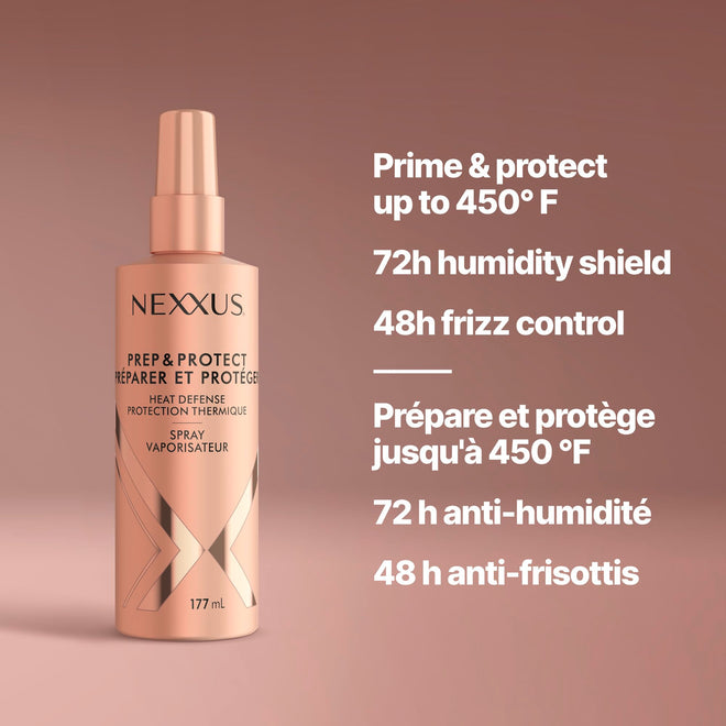 Nexxus Prep & Protect Heat Defense Spray 72H Humidity Shield, 177mL 🍁 All In One Marketplace Canada