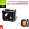 Starfrit Deep Fryer, 2.5L Capacity, Ceramic Bowl, Black 🍁 All In One Marketplace Canada