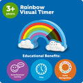 Learning Resources Rainbow Visual Timer 🍁 All In One Marketplace Canada