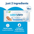 WaterWipes Plastic-Free Original Baby Wipes, 99.9% Water Based Wipes, Unscented & Hypoallergenic for Sensitive Skin, 240 Count (4 packs), Packaging May Vary 🍁 All In One Marketplace Canada