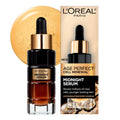L'Oreal Paris Midnight Serum, Anti Aging Night Serum for Face with Vitamin E, Hyaluronic Acid and Antioxidants, Age Perfect Cell Renewal, Skincare, 30 ml 🍁 All In One Marketplace Canada